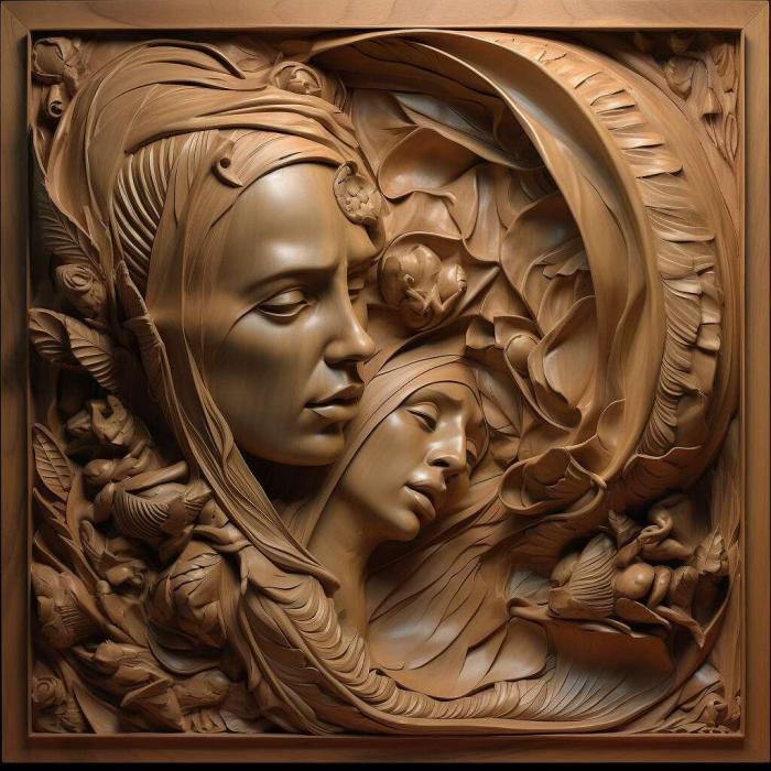 نموذج ثلاثي الأبعاد لآلة CNC 3D Art 